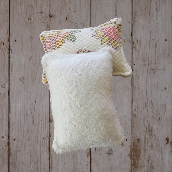 Reusable Sponge Sunflower Dish Sponge Set of 2 - Picture 2 of 4